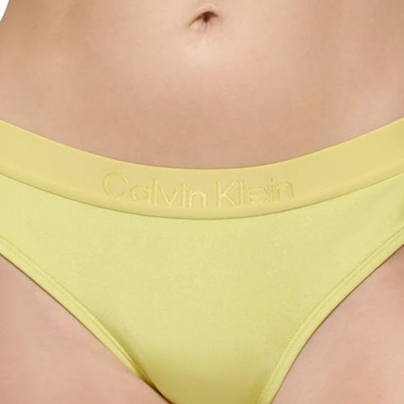 Calvin Klein Halter Bikini in "Pear Shimmer" NEW-  Sz. Lrg - Picture 5 of 10